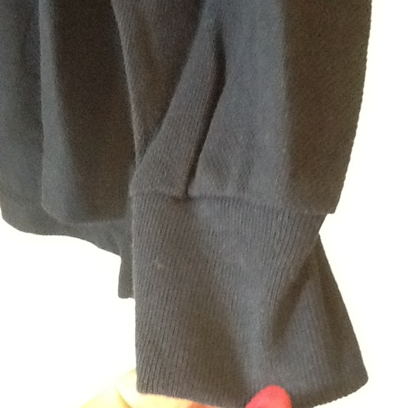 Express Mark Navy Collared Henley Long Sleeve Polo Shirt Large - Picture 5 of 5